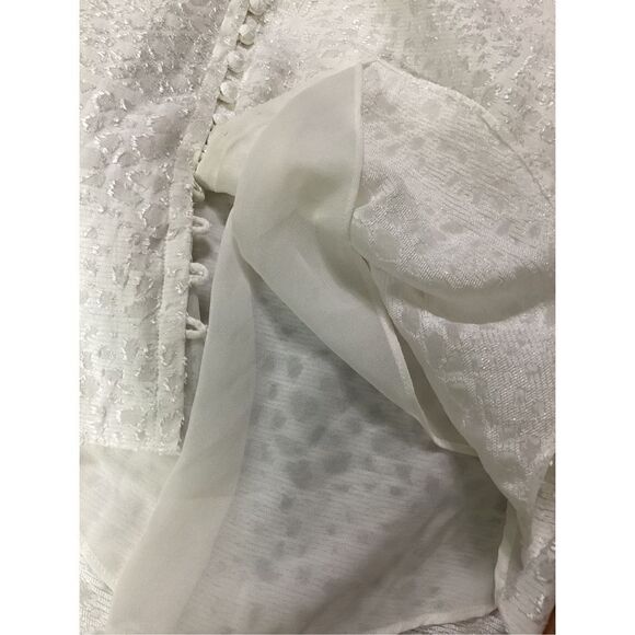 New. JOIE textured long sleeve blouse. Size XS - Picture 11 of 14